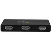 StarTech.com USB-C to Dual HDMI Adapter, USB Type-C Multi-Monitor MST Hub, Dual 4K 30Hz HDMI Laptop Display Extender/Splitter, Windows~ - USB Type-C Multi-Monitor adapter drives dual 1080p 60Hz or 4K 30Hz HDMI displays in extended or mirrored mode; D