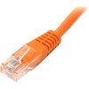 StarTech.com Startech Cat. 5E UTP Patch Cable - 15ft - 1 x RJ-45, 1 x RJ-45 - Category 5e Patch Cable Molded External - Orange - Make Fast Ethernet network connections using this high quality Cat5e Cable, with Power-over-Ethernet capability - 15ft Ca