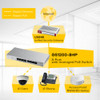 ZYXEL 8-Port GbE Web Managed Switch - 8 Ports - Manageable - 2 Layer Supported - Twisted Pair - Desktop - 2 Year Limited Warranty