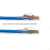 Black Box CAT6A 650-MHz Locking Snagless Patch Cable - 20 ft Category 6a Network Cable for Patch Panel, Network Device - First End: 1 x RJ-45 Network - Male - Second End: 1 x RJ-45 Network - Male - 10 Gbit/s - Patch Cable - Shielding - Gold Plated Co