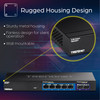 TRENDnet 7-Port Multi-Gig Switch, 5 x 1G RJ-45 Base-T Ports, 2 x 2.5G RJ-45 Ports, 20Gbps Switching Capacity, Wall Mountable, Plug & Play, Network Ethernet Switch, Lifetime Protection, Black,TEG-S327 - 7 Ports - Manageable - Gigabit Ethernet, 2.5 Gig