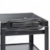 Bretford RM1824 Ribbed Mat - 24" Length x 18" Width x 0.06" Thickness Overall - Rubber - Black