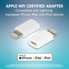 VisionTek USB-C to Lightning MFI 2 Meter Cable (M/M) - 6.56 ft Lightning/USB-C Data Transfer Cable for iPhone, iPad, AirPods, MAC, PC - First End: 1 x USB Type C - Male - Second End: 1 x Lightning - Male - MFI