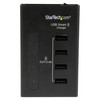StarTech.com 4-Port Charging Station for USB Devices - 48W/9.6A - Charge up to four mobile devices at the same time, from a central location - USB Charging Station - Multi-Device Charging Station - Desktop Charging Station - 4-Port Charging Station f
