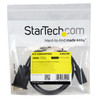 StarTech.com 3ft (1m) DisplayPort to DVI Cable, 1080p Video, Active DisplayPort to DVI-D Adapter/Converter Cable, DP to DVI Monitor Cable - 3ft Active DisplayPort to DVI-D single-link cable connects DVI display/monitor | 1920x1200/1080p 60Hz; DP 1.2 
