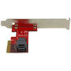 StarTech.com x4 PCI Express to SFF-8643 Adapter for PCIe NVMe U.2 SSD - PCI Express 2.5" NVM Express SSD Adapter - Add high-performance enterprise-class storage to your PC or server - Connect a 2.5" PCIe U.2 SSD like Intel SSD 750 series through a 4-