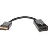 Rocstor DisplayPort to HDMI Adapter - 4K DP to HDMI Converter - UHD 4K 60Hz - 5.90" DisplayPort/HDMI A/V Cable for Audio/Video Device, Monitor, Projector, TV, Graphics Card, PC, Desktop Computer, MacBook, MacBook Air, Mac mini, Notebook, ... - First 