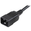 StarTech.com 3 ft Heavy Duty 14 AWG Computer Power Cord - C19 to C20 - Connect a high-powered server to a power distribution unit - C19 to C20 Cord - Heavy Duty 14AWG Power Cable for Power Distribution Units - 3 ft C19 to C20 Power Cord - 1x IEC 320 