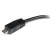 StarTech.com 6in Micro USB to Mini USB Adapter Cable M/F - Connect Micro USB devices using a Mini USB Cable - micro usb male to mini usb female - micro usb to mini usb adapter