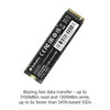 Verbatim Vi3000 512 GB Solid State Drive - M.2 2280 Internal - PCI Express NVMe (PCI Express NVMe 3.0 x4) - Motherboard, Notebook, Desktop PC Device Supported - 3100 MB/s Maximum Read Transfer Rate - 2 Year Warranty