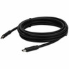 AddOn 5-Pack of 1m USB 3.1 (C) Male to Male Black Cables - 100% compatible and guaranteed to work