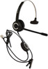 Spracht ZUMRJ9M Headset - Mono - RJ-9 - Wired - Over-the-head - Monaural