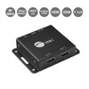 SIIG 2-Port HDMI 2.0 HDR Mini Splitter Amplifier with EDID Management - 2 Port HDMI Splitter- 4K60Hz- 1x2 HDMI Splitter- HDR- HDCP 2.2- HDMI 4K Splitter with EDID management - 2 Port 4K HDMI Splitter 1 in 2 out Video Scaling- 7.1-ch Audio- HDMI Split