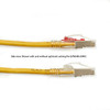 Black Box GigaTrue 3 Cat.6 (S/FTP) Patch Network Cable - 3 ft Category 6 Network Cable for Patch Panel, Wallplate, Network Device - First End: 1 x RJ-45 Network - Male - Second End: 1 x RJ-45 Network - Male - 1 Gbit/s - Patch Cable - Shielding - Gold