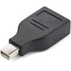 StarTech.com Compact Mini DisplayPort to DisplayPort Adapter, 4K x 2K Video, UHD Mini DP to DP Converter, mDP to DP 1.2 Adapter, M/F - Compact Mini DisplayPort to DisplayPort adapter converter 4Kx2K (3840x2400p 60Hz); mDP 1.2/21.6 Gbps/HBR2/8Ch Audio