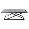 StarTech.com Standing Desk Converter for Laptop, Up to 8kg/17.6lb, Height Adjustable Laptop Riser, Table Top Sit Stand Desk Converter - This adjustable height desk offers six height settings and supports up to 17.6lb; The sit-to-stand desk area of 26