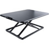 StarTech.com Standing Desk Converter for Laptop, Up to 8kg/17.6lb, Height Adjustable Laptop Riser, Table Top Sit Stand Desk Converter - This adjustable height desk offers six height settings and supports up to 17.6lb; The sit-to-stand desk area of 26