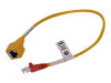 Raritan Cat. 5E UTP Cable - RJ-45 Male - RJ-45 Male - 1ft
