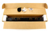 Panduit SRBM19BLY Strain Relief Bar - Cable Tie - 1 - 1U Rack Height - 19" Panel Width