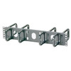 Panduit CMPH1C Snap-on Cover - D-ring - Black - 1 - 1U Rack Height - 19" Panel Width