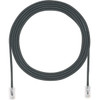 Panduit Cat.6a UTP Patch Network Cable - 1 ft Category 6a Network Cable for Network Device - First End: 1 x RJ-45 Network - Male - Second End: 1 x RJ-45 Network - Male - Patch Cable - 28 AWG - Black - 1