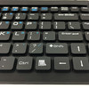 DSI WATERPROOF IP68 MINI USB SILICONE AND WASHABLE KEYBOARD - Cable Connectivity - USB Interface - 86 Key - Windows, PC - Black