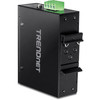 TRENDnet 95W 2-Port Industrial 2.5G PoE++ Injector, Supports PoE IEEE 802.3af, PoE+ IEEE 802.3at, And PoE++ IEEE 802.3bt, Not Compatible With Passive PoE Devices, Black, TI-IG290 - 56 V DC Input - 2 x 2.5 Gigabit Ethernet Input Port(s) - 2 x 2.5 Giga