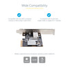 StarTech.com 10G PCIe SFP+ Card, Single SFP+ Port Network Adapter, Open SFP+ for MSA-Compliant Modules/Cables, 10 Gigabit PCIe NIC Card - Up to 10 Gbps PCIe network card - MSA compliant SFP+ slot - Eliminate EMI using Fiber - MMF/SMF/Copper Support -