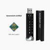 iStorage datAshur PRO2 128 GB | Secure Flash Drive | FIPS 140-2 Level 3 Certified | Password protected | Dust/Water-Resistant | IS-FL-DP2-256-128 - 128 GB - USB 3.2 (Gen 1) Type A - 168 MB/s Read Speed - 116 MB/s Write Speed - Black - 256-bit AES