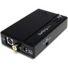 StarTech.com Composite and S-Video to HDMIÂ® Converter with Audio - Convert a Composite or S-Video Signal and the Accompanying Audio to HDMI - composite to hdmi converter - s-video to hdmi - rca to hdmi converter -svideo to hdmi