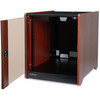 StarTech.com 12U Rack Enclosure Server Cabinet - 21 in. Deep - Wood Finish - Flat Pack - Store IT equipment discreetly in the office, with a stylish wood-finished server cabinet - 12U Office Server Cabinet w/ Wood Finish and Casters - Wood Enclosed S