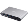 ATEN 2-Port USB-C Gen 2 Sharing Switch with Power Pass-through - USB 3.1 (Gen 2) Type C - External - 4 USB Port(s) - Mac, PC