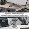 SIIG USB-C Triple Video MST Docking Station with PD - Triple 1080p Displays - 65W PD Charging - USB-A 5Gbps - MST Docking station - 1x DisplayPort & 2x HDMI, PD 65W - Dual or Triple Monitor MST USB-C Dock 1080p (1x DisplayPort and 2x HDMI) DP 1.4 Alt