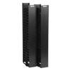 Panduit NetRunner Vertical Cable Manager - Rack Cable Management Panel - Black - 1 - 45U Rack Height