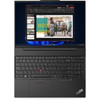 Lenovo ThinkPad E16 Gen 1 21JT001BUS 16" Notebook - WUXGA - 1920 x 1200 - AMD Ryzen 5 7530U Hexa-core (6 Core) 2 GHz - 16 GB Total RAM - 8 GB On-board Memory - 256 GB SSD - Graphite Black - AMD Chip - Windows 11 Pro - AMD Radeon Graphics - In-plane S