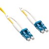 Axiom LC/LC Singlemode Duplex OS2 9/125 Fiber Optic Cable 50m - TAA Compliant - 164.04 ft Fiber Optic Network Cable for Network Device - First End: 2 x LC Network - Male - Second End: 2 x LC Network - Male - 9/125 µm - Yellow - TAA Compliant