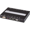 ATEN 1-Local/Remote Share Access Single Port DVI KVM over IP Switch - 1 Computer(s) - 1 Local User(s) - 1920 x 1200 Maximum Video Resolution - 2 x Network (RJ-45) - 1 x PS/2 Port - 4 x USB - 2 x DVI - Rack-mountable