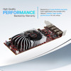 VisionTek AMD Radeon RX 550 Graphic Card - 4 GB GDDR5 - Full-height - 3840 x 2160 - 1.07 GHz Core - 128 bit Bus Width - PCI Express 3.0 x8 - 4 x Mini DisplayPort - Mini DisplayPort