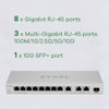 ZYXEL 12-Port Web-Managed Multi-Gigabit Switch Includes 3-Port 10G and 1-Port 10G SFP+ - 11 Ports - Manageable - Gigabit Ethernet, 10 Gigabit Ethernet - 10/100/1000Base-T, 10GBase-X, 10GBase-T - 2 Layer Supported - Modular - Twisted Pair, Optical Fib