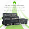 ZYXEL 16-port GbE Smart Managed Switch - 16 Ports - Manageable - Gigabit Ethernet - 10/100/1000Base-T - 2 Layer Supported - 10.20 W Power Consumption - Twisted Pair - Desktop, Rack-mountable, Under Table, Wall Mountable - Lifetime Limited Warranty
