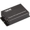 Black Box Compact CAT5 Audio/Video Receiver - 1 Output Device - 750 ft Range - 1 x Network (RJ-45) - 1 x VGA Out - SXGA - 1280 x 1024 - Twisted Pair - Category 5