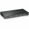 ZYXEL 48-port GbE L2 Switch with GbE Uplink - 48 Ports - Manageable - 4 Layer Supported - Modular - 6 SFP Slots - 36.90 W Power Consumption - Twisted Pair, Optical Fiber - Rack-mountable - Lifetime Limited Warranty