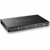 ZYXEL 48-port GbE L3 Access Switch with 6 10G Uplink - 48 Ports - Manageable - Gigabit Ethernet, 10 Gigabit Ethernet - 100/1000Base-T, 10GBase-X, 10GBase-T - 3 Layer Supported - Modular - 57.31 W Power Consumption - Optical Fiber, Twisted Pair - Rack