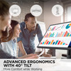ViewSonic Ergonomic VG3456A - 34" 21:9 Ultrawide 1440p IPS Monitor with Built-In Docking, 100W USB-C, RJ45 - 300 cd/m² - ViewSonic VG3456A 34 Inch 21:9 UltraWide QHD 1440p IPS Monitor with Ergonomics Design, 100W USB C, Docking Built-In, Gigabit Ethe