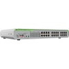Allied Telesis 24-port 10/100/1000T Unmanaged Switch with Internal PSU - 24 Ports - Gigabit Ethernet - 10/100/1000Base-T - 2 Layer Supported - Twisted Pair - Desktop, Rack-mountable, Wall Mountable