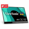 ViewSonic VX1655-4K - 15.6" 4K UHD Portable IPS Monitor with 60W USB C, mini HDMI - 400 cd/m² - ViewSonic VX1655-4K 15.6 Inch 4K UHD Portable LED IPS Monitor with 2 Way Powered 60W USB C, Mini HDMI, Dual Speakers, and Built-in Stand with Tripod mount
