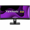 ViewSonic Ergonomic VG3456C - 34" 21:9 Curved 1440p IPS Monitor with Built-In Docking, 100W USB-C, RJ45 - 400 cd/m² - ViewSonic VG3456C 34 Inch 21:9 UltraWide QHD 1440p Curved Monitor with Ergonomics Design, USB C Docking Built-In, Gigabit Ethernet f