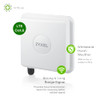 ZYXEL LTE7461-M602 Wi-Fi 4 IEEE 802.11b/g/n 1 SIM Cellular Modem/Wireless Router - 4G - LTE, LTE Advanced - Single Band - 2.40 GHz ISM Band - 2 x Antenna(2 x Internal) - 37.50 MB/s Wireless Speed - 1 x Network Port - PoE Ports - Gigabit Ethernet - VP