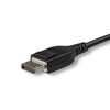 StarTech.com 50ft/15m DisplayPort Active Optical Cable, 8K 60Hz Video, HDR10, Fiber Optic DisplayPort 1.4 Cable, DP Monitor Cord w/Latches - 49.2ft (15m) DisplayPort active optical cable (AOC) - 8K 60Hz video/HDR10/HBR3/DSC 1.2/HDCP 2.2/32ch audio - 