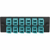 Panduit Opticom 10Gig FAP12WAQDLCZ Duplex Multimode Fiber Optic Patch Panel - 12 x LC - 12 Port(s) - 12 x RJ-11 - 12 x